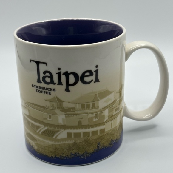 2018 Starbucks Taipei  Global Icon Collector Series Ceramic Coffee Mug 16 Ozs - Picture 12 of 12